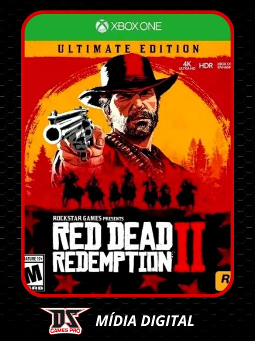 Red Dead Redemption 2 Xbox One Midia Digital - Wsgames - Jogos em