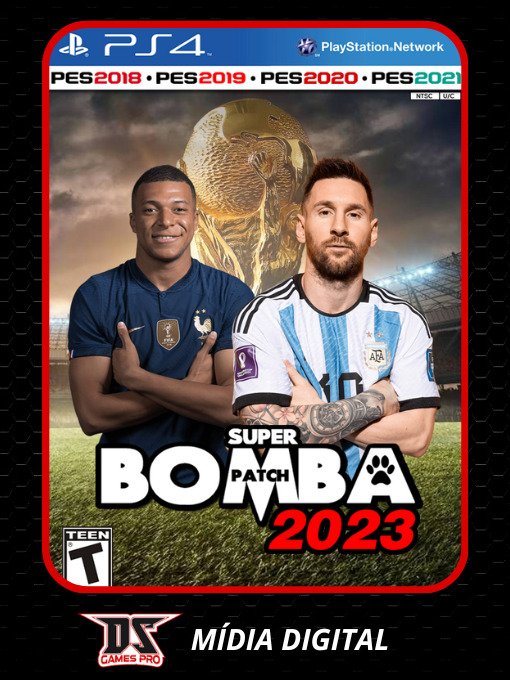COMBO PES 2023 + FIFA 23 no PENDRIVE 64 gb Original P/ PS3 DESBLOQUEADO -  DS GAMES PRO