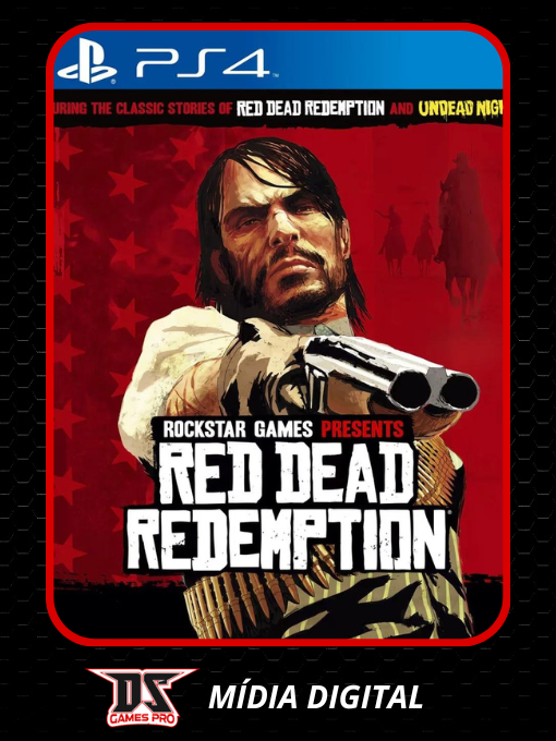 Red Dead Redemption 1 Ps4/Ps5 - Aluguel por 10 Dias