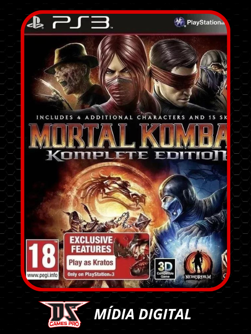 Mortal Kombat Komplete Edition - PS3 em Promoção na Americanas