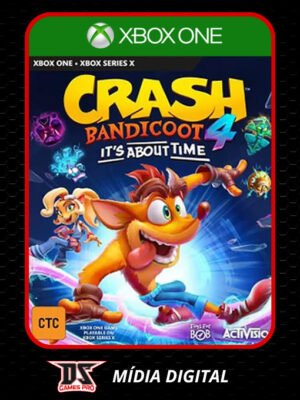 Crash Bandicoot 4 It’s About Time Xbox One Mídia Digital