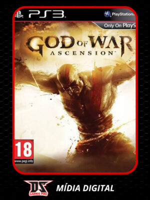 God of War Ascension Pt-Br Ps3 Midia digital