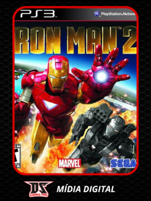 Iron Man 2 Ps3 Mídia Digital