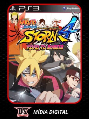 Naruto Storm 4 Ps3 Midia digital