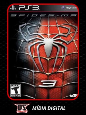 Spider Man 3 PS3 Mídia Digital