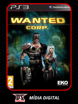 Wanted Corp PS3 Mídia Digital