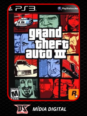 GTA III Pt Br Ps3