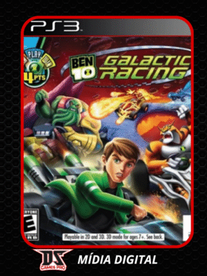 Ben 10 Galactic Racing Ps3 Mídia Digital