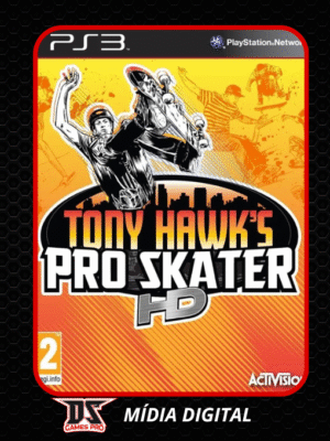 Tony Hawk's Pro Skater HD Ps3 Mídia Digital