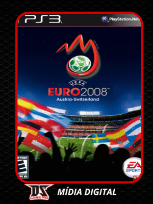 UEFA EURO 2008 Ps3 Mídia Digital